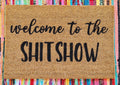 Shit Show Handpainted Door Mat