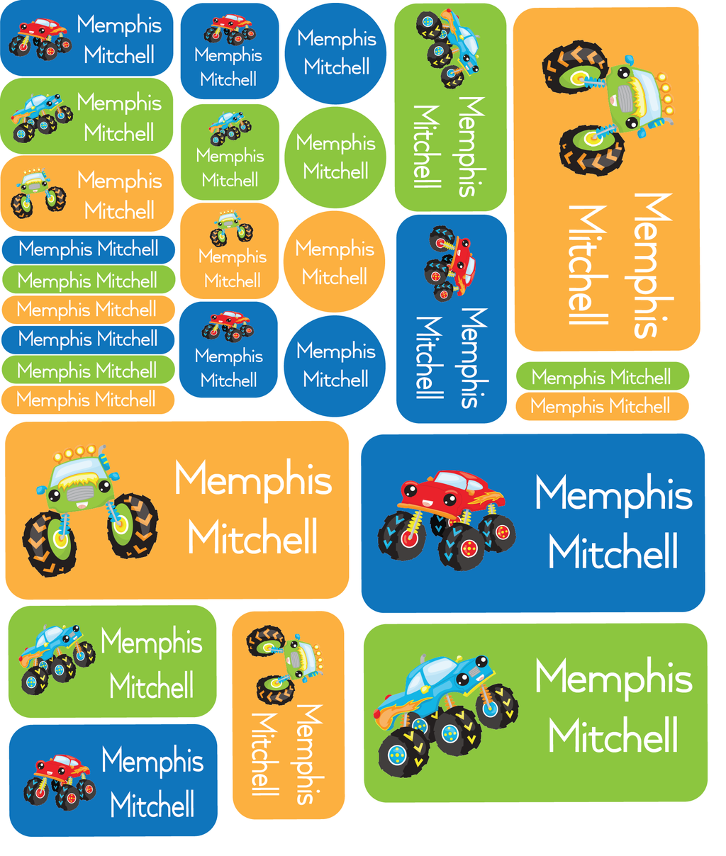 Personalised Vinyl Name Labels